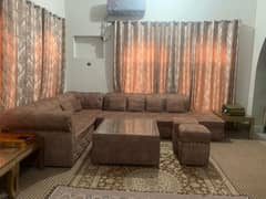 9 seater sofa(7 seater +2seater puffy)