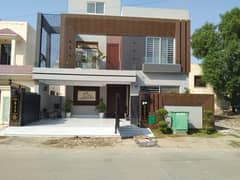 10 Marla Spanish Elevation Modern Hottest Location House For Sale In Bahira Town Lahore.