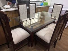 Elegant 6 seater dining set home used