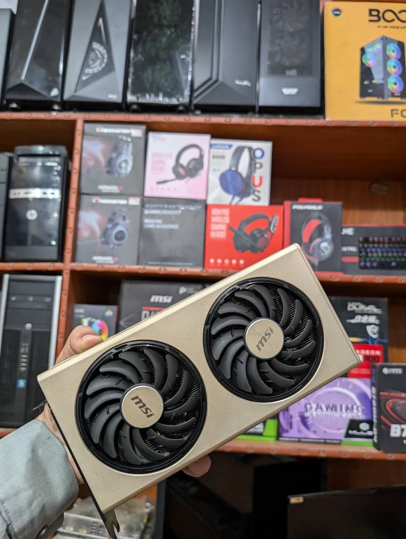 Gaming custom pc build, Branded pc system Computer, Graphics card 7