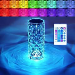Multicolor Rechargeable Table Lamp with Type-C Charging Port