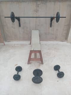 Dumble Plate with Bench