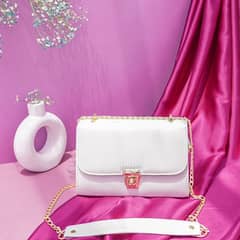 Beautiful handle & shoulder ladies bag
