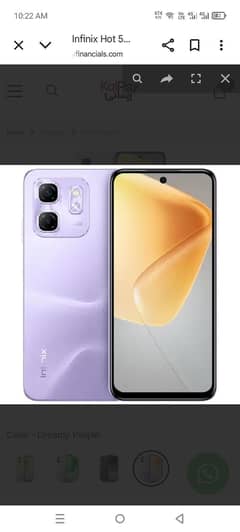 Infinix hot 50i condition 10/10