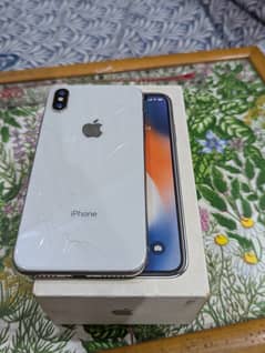 Iphone X 64 Gb Box Back Broke