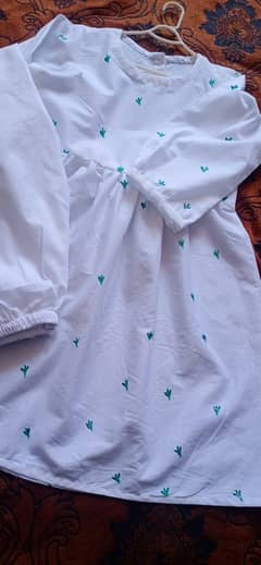 Pure White, Pure Pride: Hand-Painted Lawn Dresses for Kids