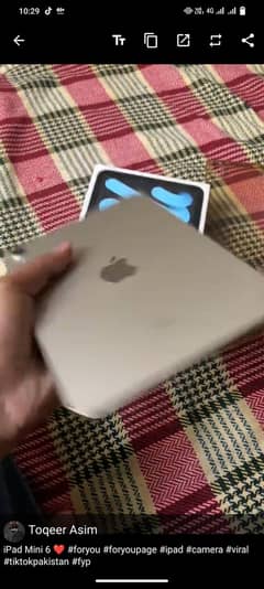 iPad mini 6 for sale contact me WhatsApp number 0343/082/2838