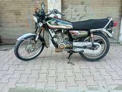 Honda 125Model 2016 Panajab Lahore Num