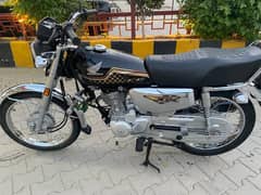 Honda CG 125S Gold (Red)