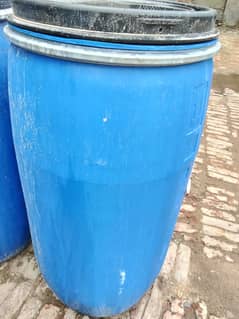 Blue Plastic Drum 150- Litter