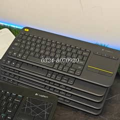 Logitech K400 Plus Touchpad Wireless Keyboard mini Trackpad in Lahore