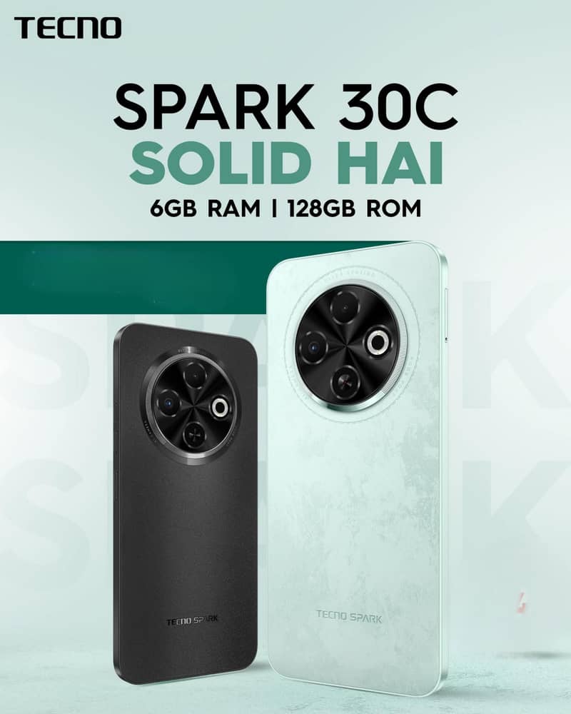 Tecno Spark 30c 1 week use 0