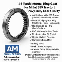 GEAR 44 385 TRACTOR