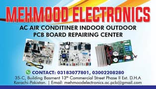 AC AIR CONDITIONER IN-OUTDOOR PCB REPAIRING