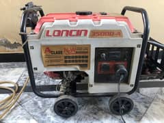 NEGOTIABLE: Loncin 3.5KW Generator Dual Fuel (Petrol + Gas)  Like New