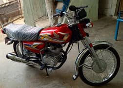Honda 125 urgent sale 0 meter