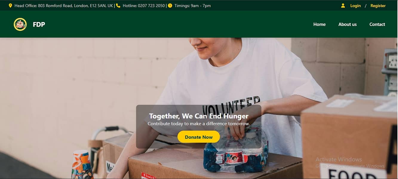 Web Development Project – PHP Database Integration & Food Donation Sy 1