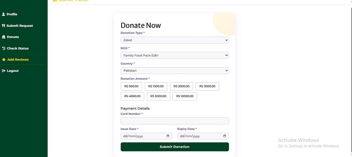 Web Development Project – PHP Database Integration & Food Donation Sy 4