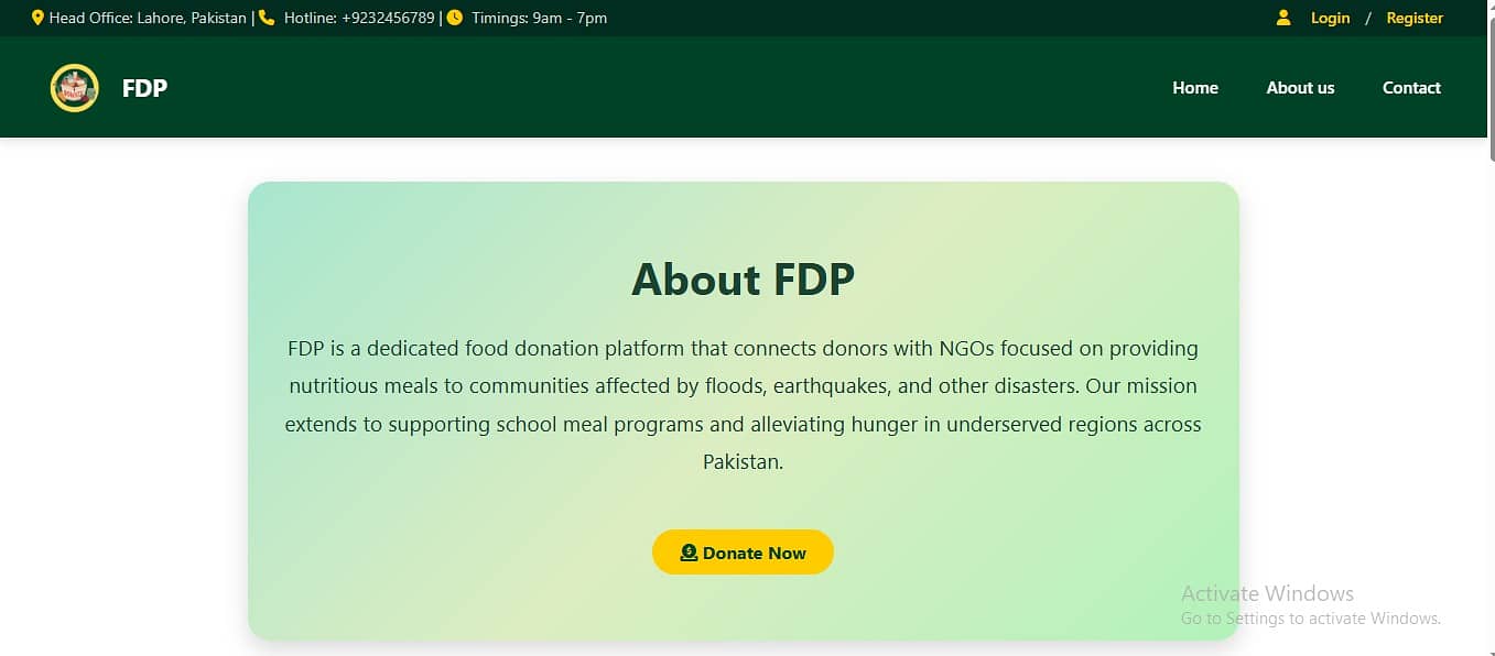 Web Development Project – PHP Database Integration & Food Donation Sy 5