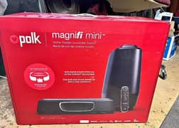 polk audio magnifi mini soundbar with warlees subwoofer