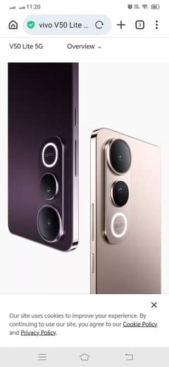vivo v50lite 5g mobile black color