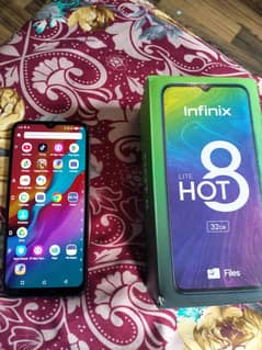 infinix hot 8 2 GB rem 32 storage