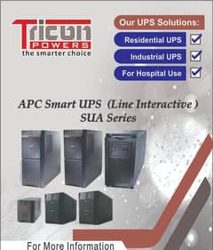 APC SMART UPS ALL MODELS AVAILABLE