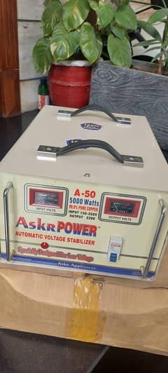 Stablizer 5000 watts brand new