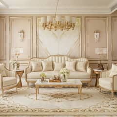 Molding wall, bedroom wall design , feature wall