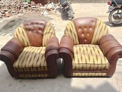 2 Single Sofa