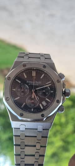 Steel Royal Watch⌚.  03340159273 whtsap. 1 year warranty.