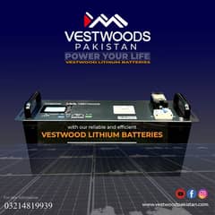 100Ah  lithium Battery  Long Life battery VESTWOODS