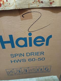 Pel Washing machine & Haier Dryer