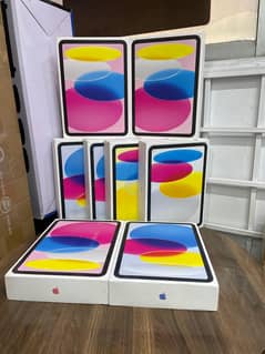 APPLE IPAD 11TH GEN 128GB BLUE YELLOW PINK SILVER BOX PACK