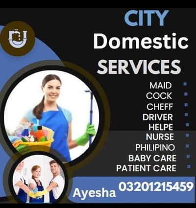 maid cook baby sitter Attandant