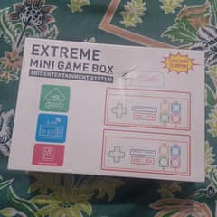 extreme mini game box with wireless two controllers