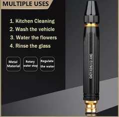 Spray Nozzle For Car, Watering Flowers, Washing Glass