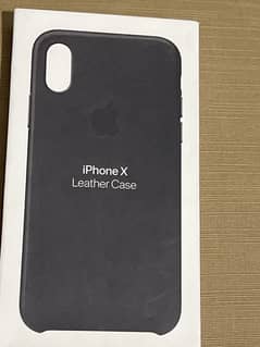 I phone x n xmax leather case original