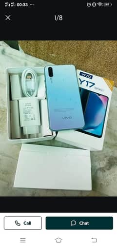 vivo y17 8/256 box cgarger sath hy