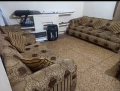 7 seater wooden sofa set for sale