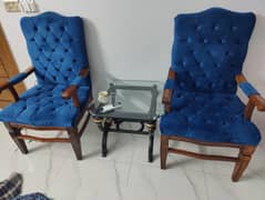 chairs with small and large table total wood guarantee
