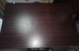 wooden table