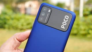 MI Poco M3 4/64 Box full lush Condition - 6000 mAh battery