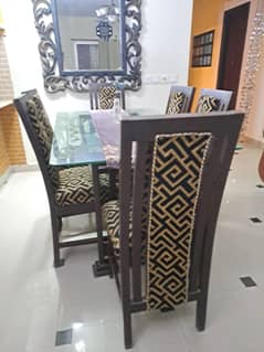 6 chair dinning table