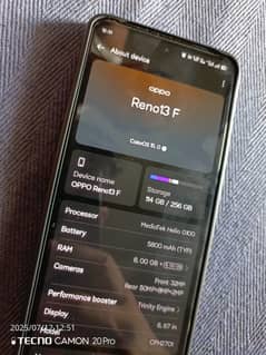 OPPO Reno 13F 8+8/256 Black