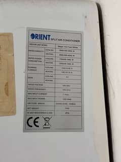 Orient 1Ton Inverter Ac Heat/Cool