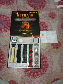 Ultra 10 Smart Watch (49mm) – 10 Straps + Magnetic Charger | Like New