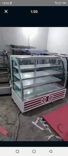 Cake Display Freezer Chiller / Meat Chiller /Salad Bar Bakery counter