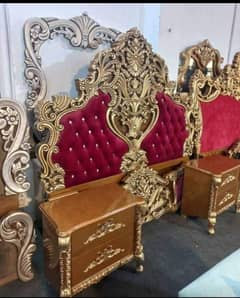 BED AND DRESSING TABLE