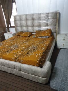 Double bed, King size bed, Dressing table,Bed set,Wooden bed,Furnitur